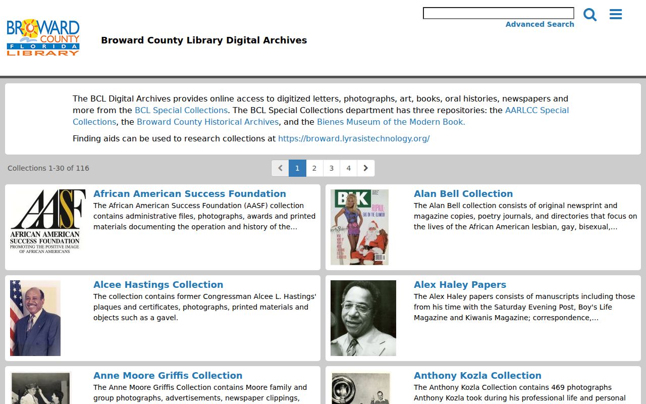 Tamarac city directory sources in Broward digital archives